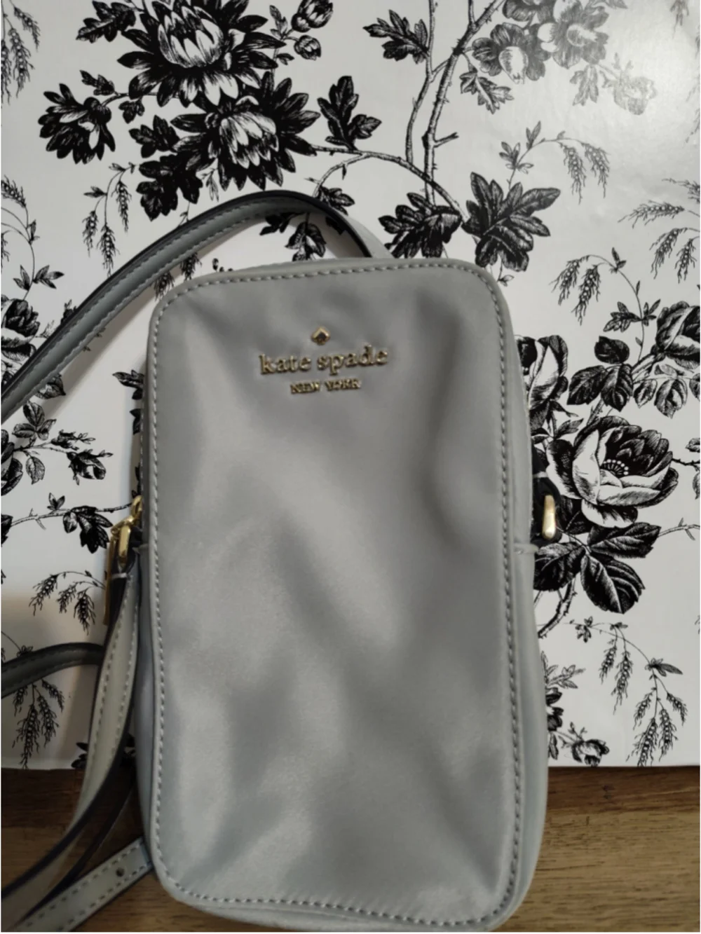 Women's Kate Spade Crossbody Bag One Size Grey Gold